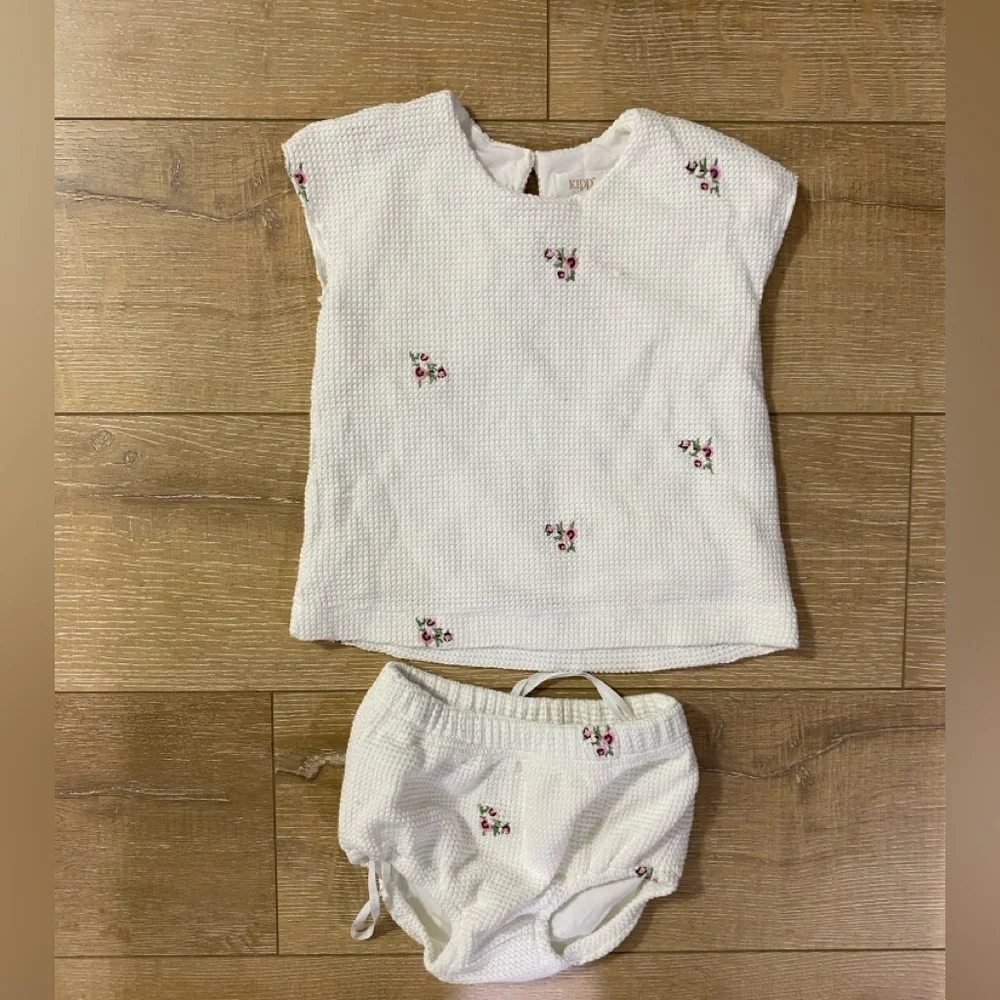 White Toddler Set